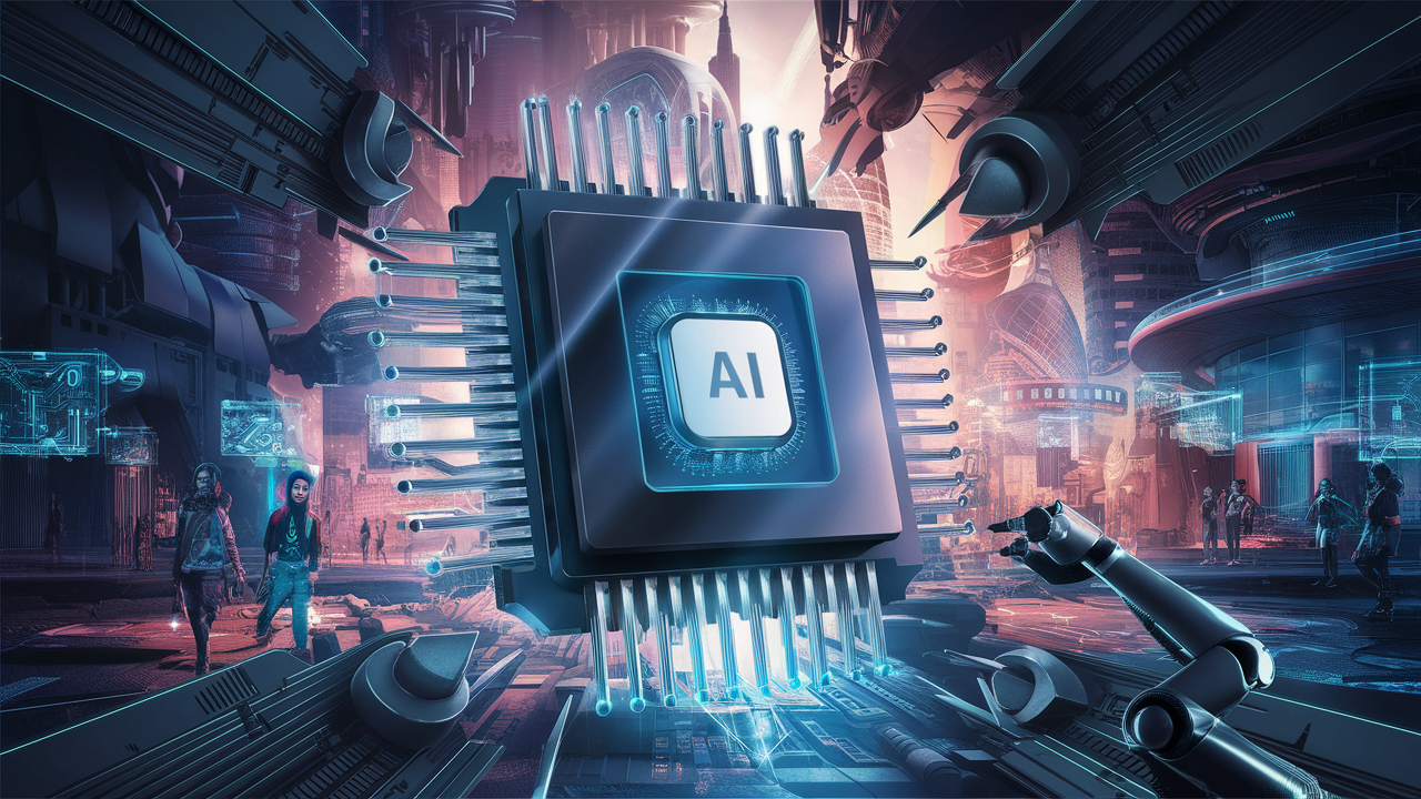 AIチップに関する画像